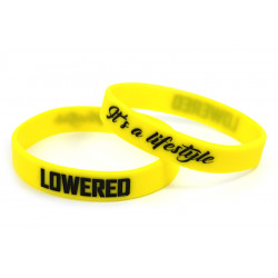 LOWERED silicone wristband (Yellow)