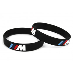 M-Power silicone wristband (White)