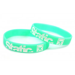 Static silicone wristband (Mint)