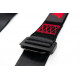 Varnostni pasovi in dodatna oprema 4-točkovni varnostni pasovi RACES Classic series, 2" (50mm), črne barve | race-shop.si