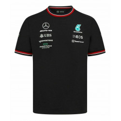 Majica MERCEDES AMG PETRONAS F1, črna