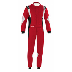 FIA tekmovalni kombinezon SPARCO SUPERLEGGERA (R564), rdeča/črna