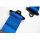 Varnostni pasovi in dodatna oprema 4-točkovni varnostni pasovi RACES Classic series, 2" (50mm), modre barve | race-shop.si