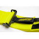 Varnostni pasovi in dodatna oprema 5 point safety belts RACES Motorsport series, 3" (76mm), neon | race-shop.si