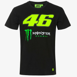 Majica MONSTER ENERGY Dual Valentino Rossi 46, črna