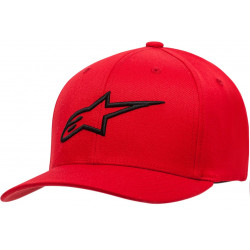 Alpinestars AGELESS curve cap, large, red