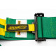 Varnostni pasovi in dodatna oprema 5-točkovni varnostni pasovi RACES Motorsport series, 3" (76mm), Zelene barve | race-shop.si