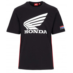 Majica HRC Honda Wing, črna