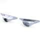 Osvetlenie RACES stranski smerniki za Ford Focus 98-04 + Mondeo 00, prozorna, krom | race-shop.si