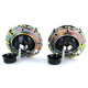 Osvetlenie Prozorni žarometi Black Smoke z križem za VW LT 28 35 40 45 75-85 | race-shop.si