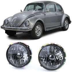 PROZORNI ŽAROMETI Black Smoke H4 (par) za VW Beetle + Convertible od 73