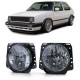 Osvetlenie Black Žarometi iz prozornega stekla smoke za VW Golf 2 83-91 | race-shop.si