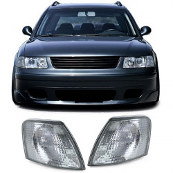 RACES sprednji smerniki za VW Passat 3B Sedan Variant 96-00, črno-dimna