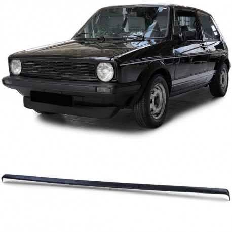 Osvetlenie Grill spoiler headlight bar black for VW Golf 1 Cabrio 74-89 Caddy 82-92 | race-shop.si