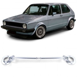 Aluminum strut brace front 4tlg adjustable for VW Golf 1 GTI 74-93
