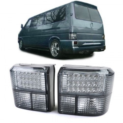 LED zadnje luči zametnjeno črna za VW Bus Transporter T4 90-03