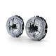 Osvetlenie Angel Eyes sprednji žarometi z križem črna za VW LT 28 35 40 45 75-85 | race-shop.si