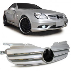 Maska hladilnika Sport srebrni krom za Mercedes SLK R170 96-04