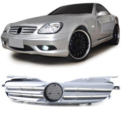 Športna maska (rešetka) krom za Mercedes SLK R170 96-04