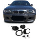 Osvetlenie Clear glass fog lights HB4 black pair fits BMW E39 M5 E46 M3 | race-shop.si