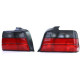 Osvetlenie Taillights Red Black Pair fits BMW 3 Series E36 Sedan 90-99 | race-shop.si