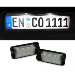 LED license plate light white 6000K for BMW 3ER E36