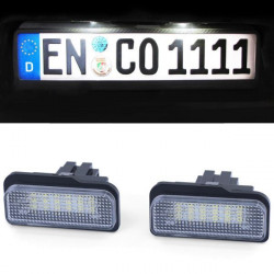 LED license plate light white 6000K for Mercedes C219 R171 W211 W203