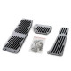 Pedali in dodatna oprema Alu pedals set automatic + footrest suitable for BMW E30 E36 E46 E90 E91 E92 E93 | race-shop.si