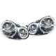 Osvetlenie RACES žarometi za VW Polo 9N 01-05 (z motorjem, H7/H1) | race-shop.si