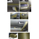 Protizdrsni trakovi 3D carbon film self-adhesive 30cm *1.524 meters gold | race-shop.si