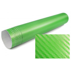 3D carbon film self-adhesive 30cm *1.27 meters green