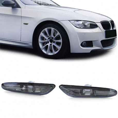 Osvetlenie RACES stranski smerniki za BMW E81 E82 E87 E88 E90 E91 E92 E93 X1 E84, črna | race-shop.si