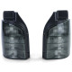 Osvetlenie Clear glass taillights Black Smoke pair for VW Bus T5 03-09 with tailgate | race-shop.si