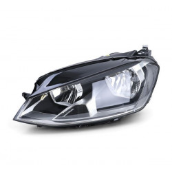 Headlight H7 H15 with engine Black Left for VW Golf 7 from 12