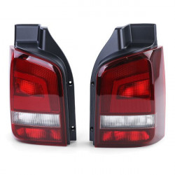 Taillights Black Smoke pair for VW T5 Bus Transporter Multivan from 09