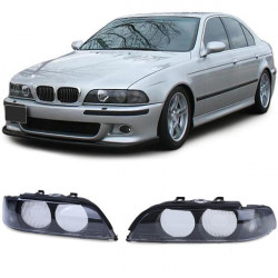 Diffusing lenses headlight lenses turn signal black fits BMW 5 Series E39