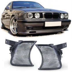 RACES sprednji smerniki za BMW 5 Series E34 87-97, črno-dimna