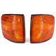 Osvetlenie Turn signal Orange Pair Right Left for Mercedes C126 Coupe SEC 81-91 | race-shop.si
