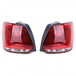 Tail lights pair right left for VW Polo 6R 09-14