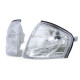Osvetlenie Turn signal white pair for Mercedes C class W202 sedan S202 station wagon T-model 93-01 | race-shop.si