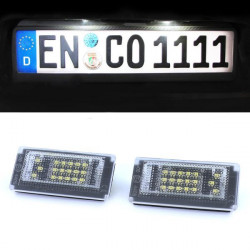 LED license plate light white 6000K for Mini Cooper R50 R53 01-06 R52 04-07