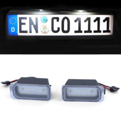 LED license plate light white 6000K for Ford B-Max C-Max 2 Grand C-Max from 10