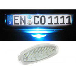LED license plate light white 6000K for Opel Astra F Corsa B Vectra B